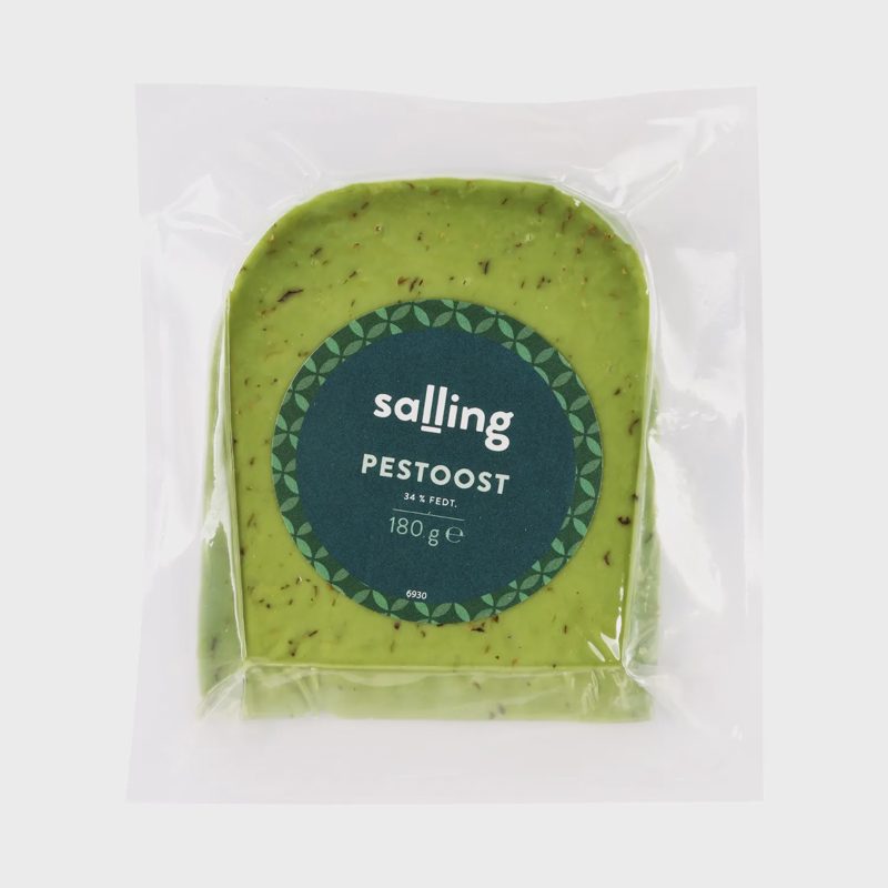 Brand. sūris su žaliuoju PESTO SALLING, 180 g