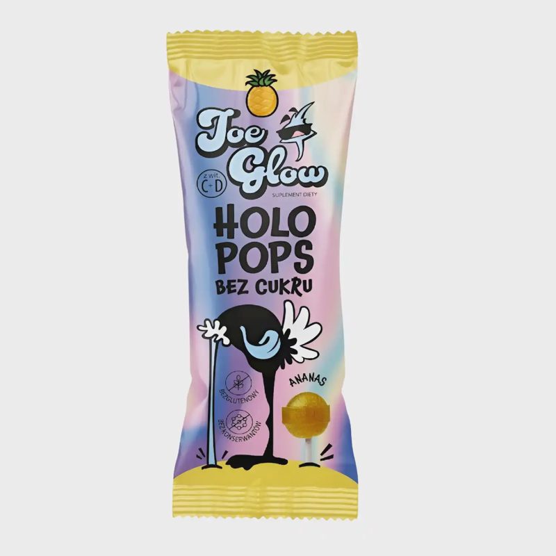 Ananasų sk. ledinukas JOE GLOW, 8 g