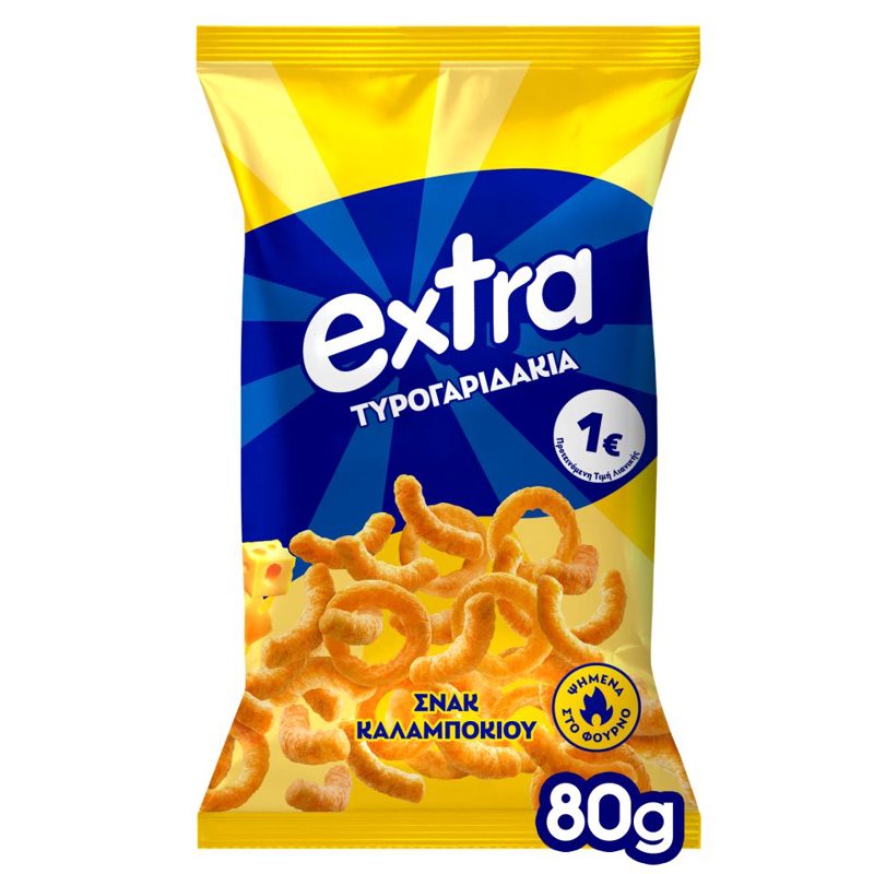 Τυρογαριδάκια 80g