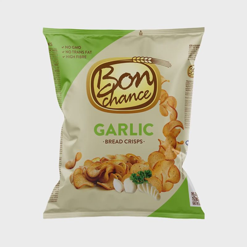 Duonos traškučiai su česn. BON CHANCE, 240 g