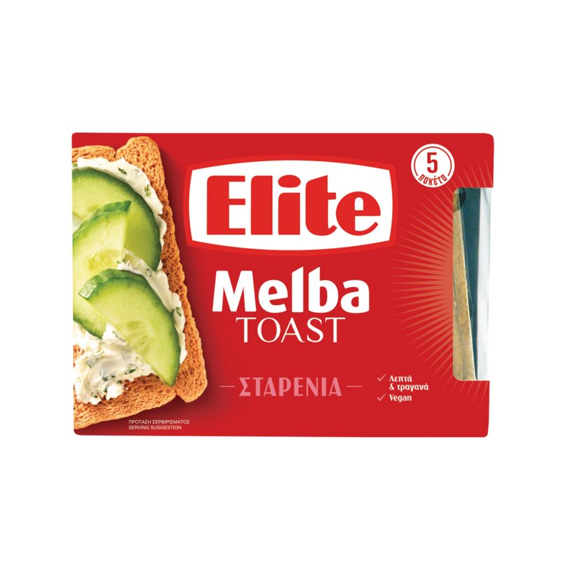 Elite Melba Φρυγανιές Σταρένιες 100gr