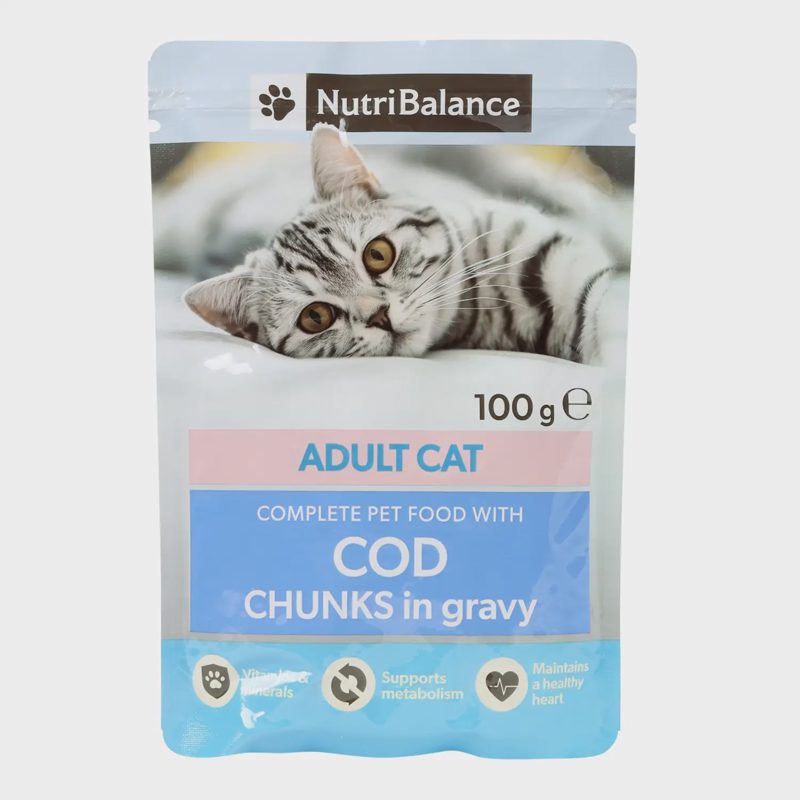 Kač. ėdalas su menk. gab. NUTRIBALANCE, 100 g