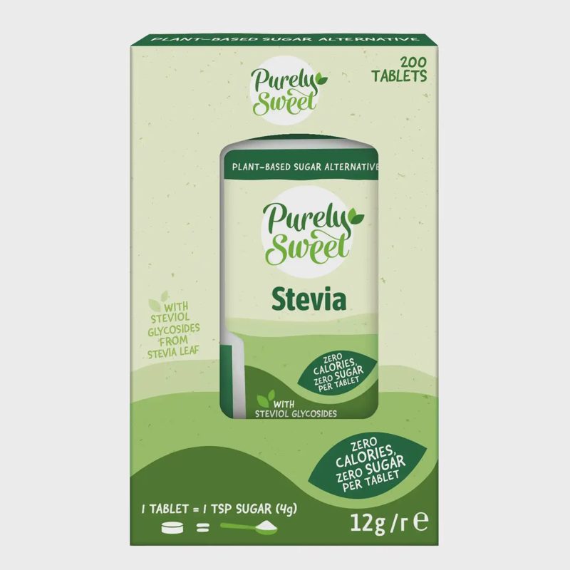 Saldiklis STEVIA PURLEY SWEET, tabl.,12 g