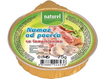 Naturel namaz od povrća sa šampinjonima 75 g