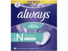 Always Dnevni ulošci normal 58 kom