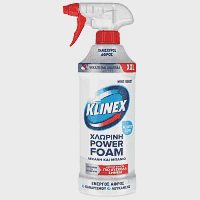Klinex Αφρός Καθαρισμού Μπάνιου Χλώριο 650ml