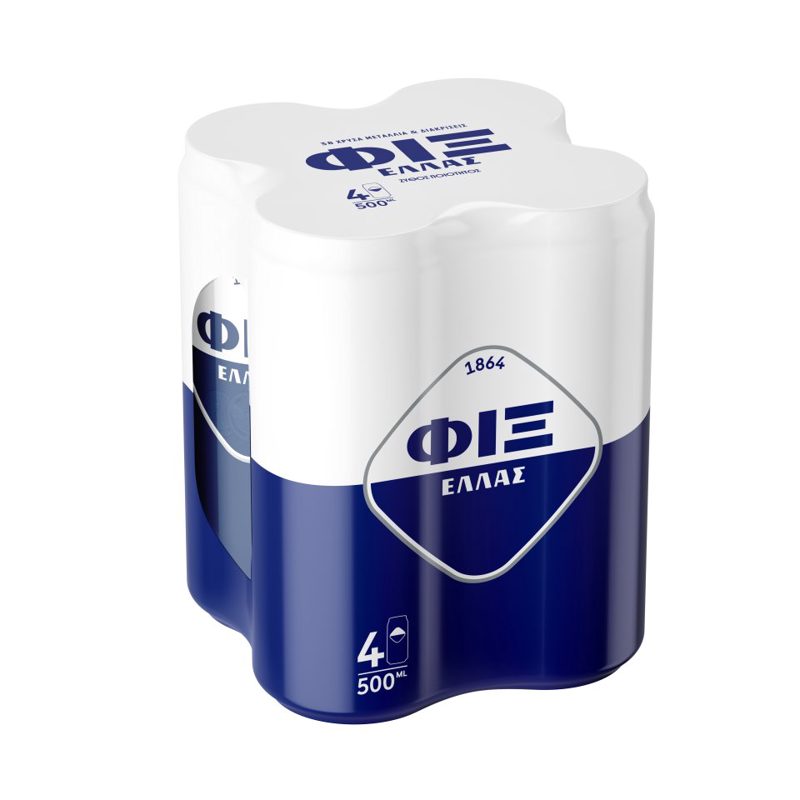 Fix Μπύρα Κουτί 4x500ml