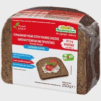 Mestemacher Ψωμί Σίτου Ολικής Άλεσης & Πρωτεΐνη 250gr