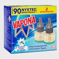 Vapona Αντικουνουπικό Υγρό Ανταλλακτικό 90 Νύχτες