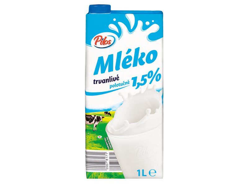 Trvanlivé mléko 1,5%