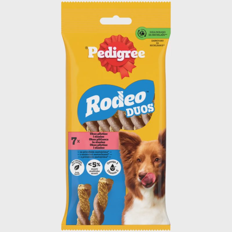 Kramtalai šunims PEDIGREE RODEO DUOS, 123 g