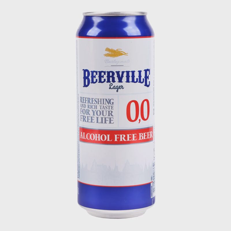 Nealkoholinis alus BEERVILLE, 0,5l