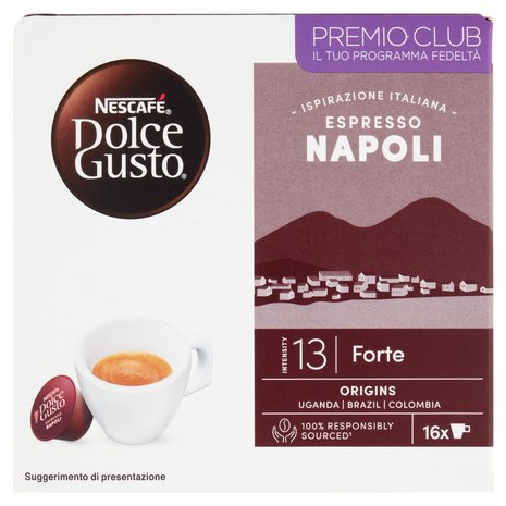 Capsules NESCAFE DOLCE GUSTO Espresso Napoli 16 Capsules