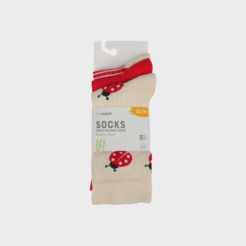 Vaik. kojinės MYWEAR, 35 - 38, 3 poros