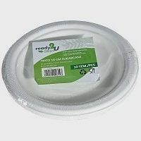 Ready2U Green Βιοδιασπόμενο Πιάτο 23cm 10τεμ