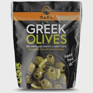 Gaea Πράσινες Ελιές Χωρίς Κουκούτσι Σακούλα 150gr