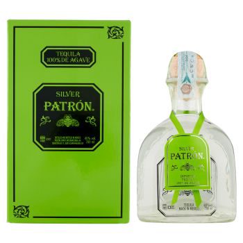 Silver Patrón Tequila 100% de Agave 700 ml