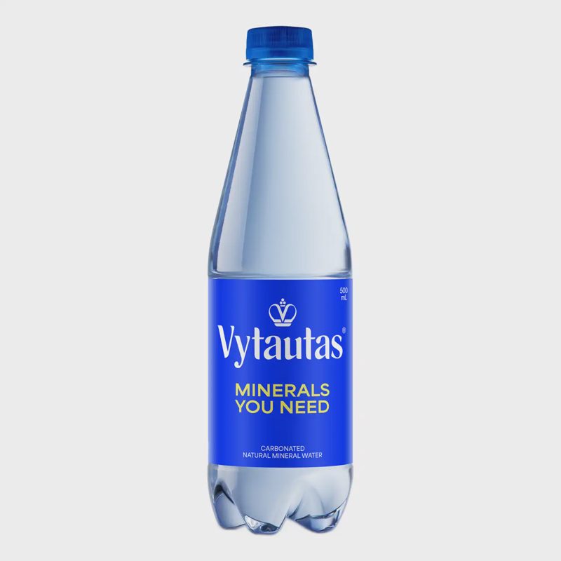 Gaz.natūr. mineralinis vanduo, VYTAUTAS, 500m