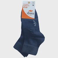 Diana Ημικοντή Γυναικεία Κάλτσα 2 Ζεύγη Μαύρη