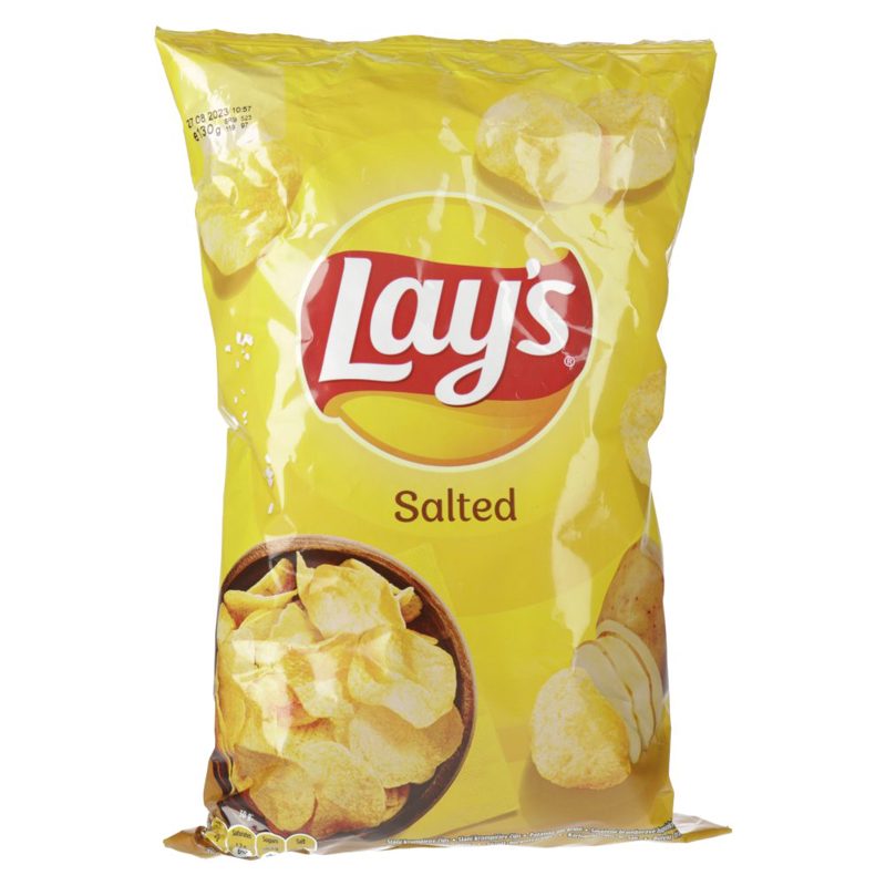 Lay's Smažené bramborové lupínky solené 130g