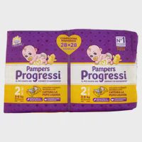 56 Pannolini Progressi Taglia 2 Mini Pampers
