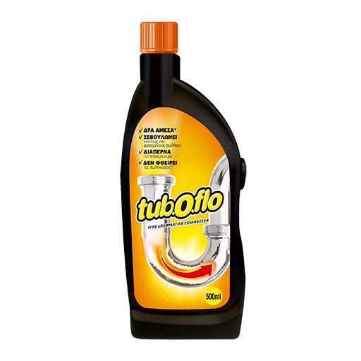 Tuboflo Υγρό Αποφρακτικό Σωλήνων 500ml