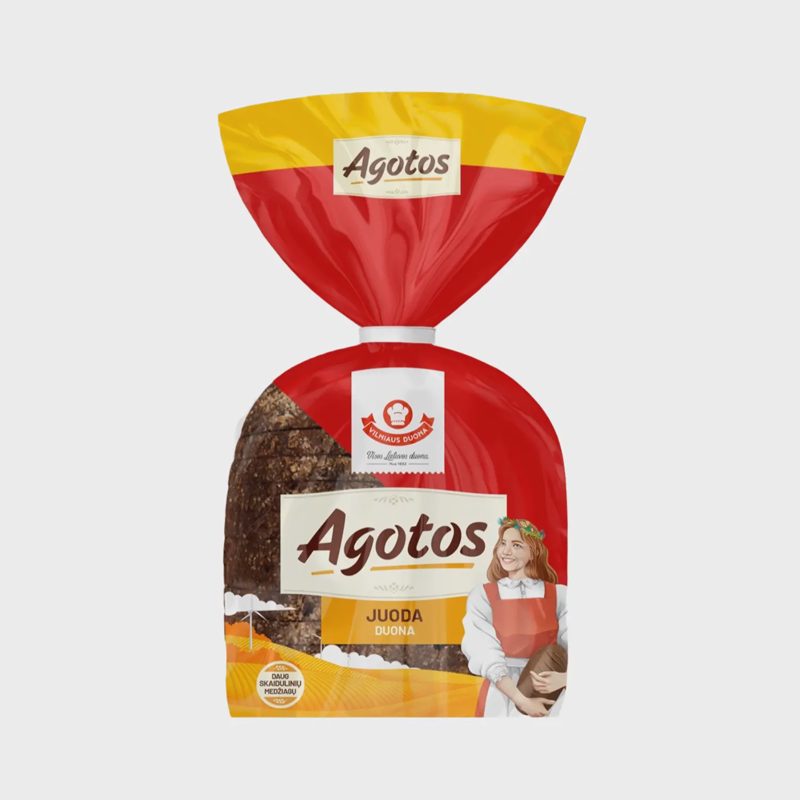 Juoda duona AGOTOS, 375 g