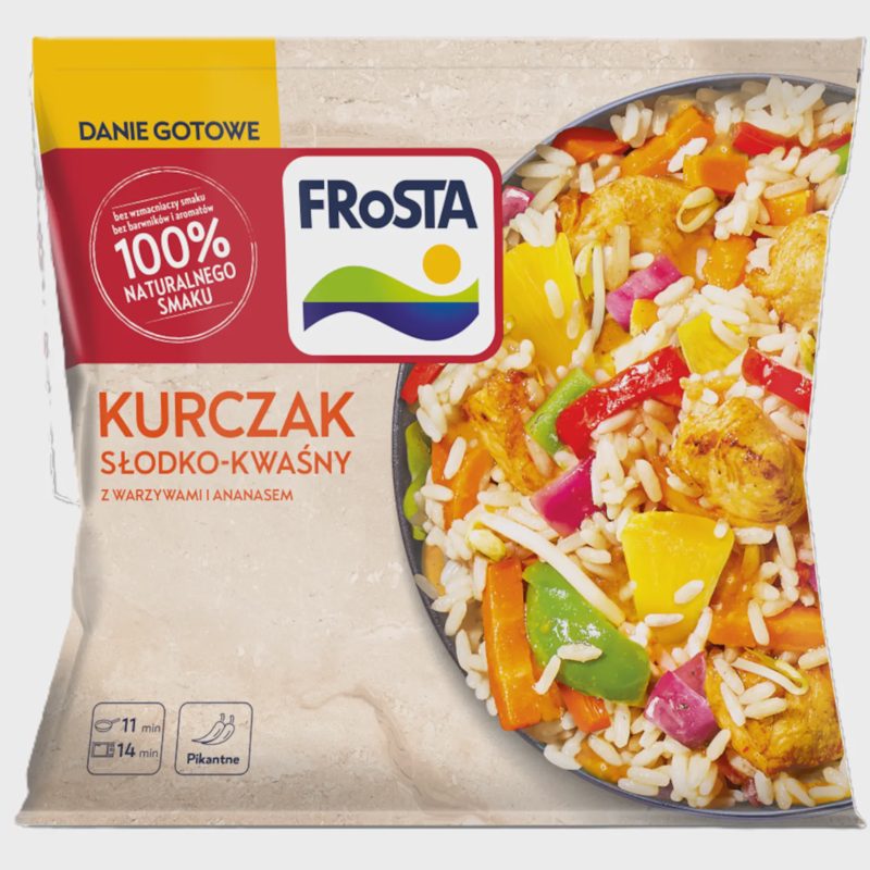 Saldž. višt. su darž., ananas. FROSTA, 450 g
