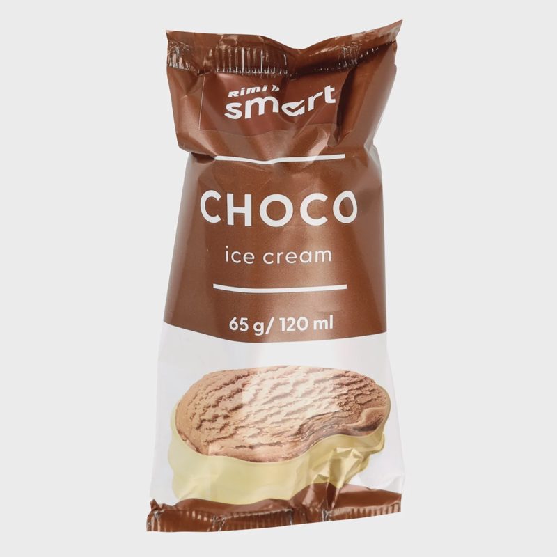 Šok. sk. valg. ledai RIMI SMART 120 ml / 65 g