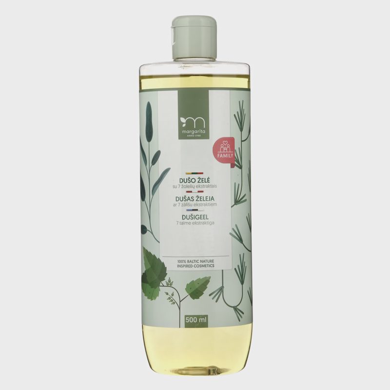Dušo želė MARGARITA su 7 žol.ekst.,500ml