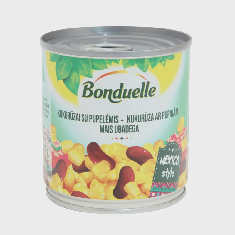 Kukurūzai su pupelėmis BONDUELLE, 212ml /170g