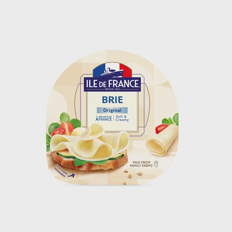 Sūris ILE DE FRANCE TRANCHES DE BRIE, 150g