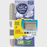 Everyday Sensitive Ultra Plus Super 18τεμ & Τσαντάκι Δώρο