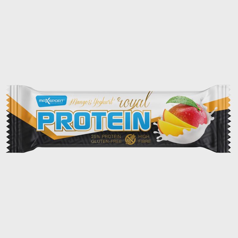 Balt. batonėlis MAX SPORT ROYAL MANGO, 60 g