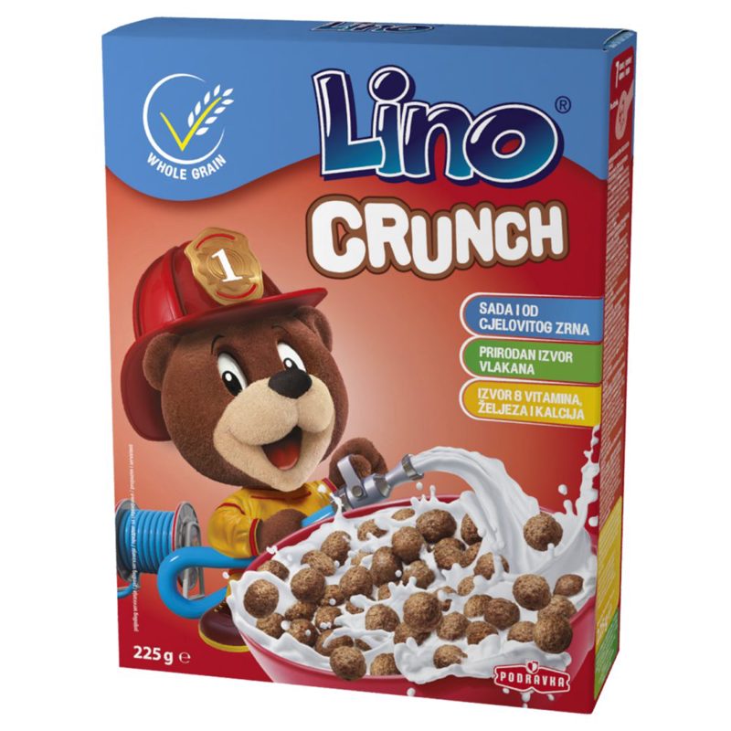 Podravka Lino Crunch Duo pahuljice 225 g