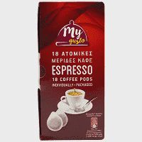 My Gusto Μερίδες Espresso 18τεμ