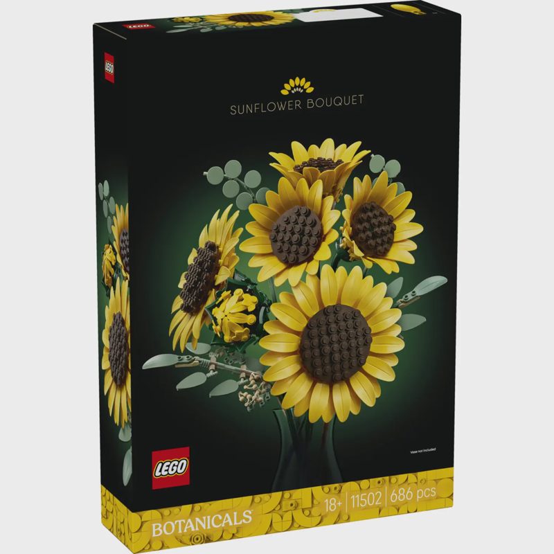 Konstruktorius LEGO Saulėgrąžų puokštė 11502