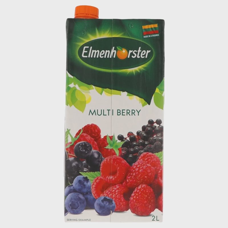 Įvairių uogų sulčių gėrimas ELMENHORSTER, 2 l