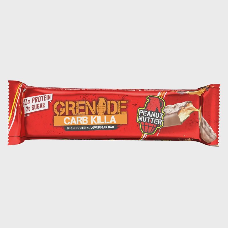 Žemės rieš. baltyminis batonėlis GRENADE, 60g
