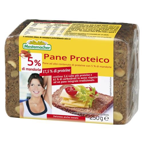 Mestemacher Proteinski kruh s bademima 250 g