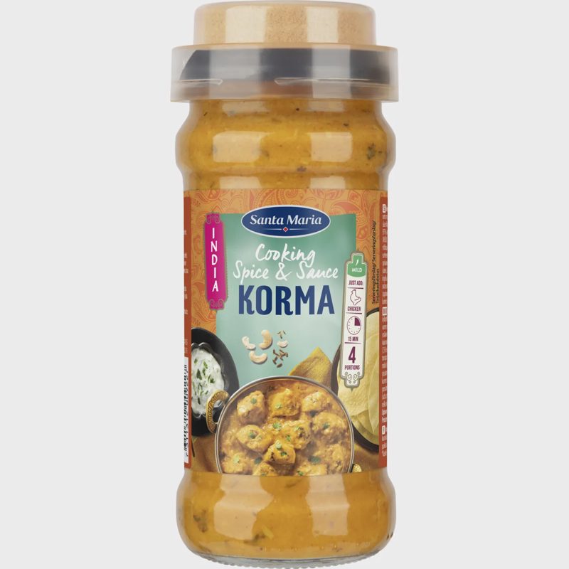 Kepimo padažas KORMA SANTA MARIA, 360 g