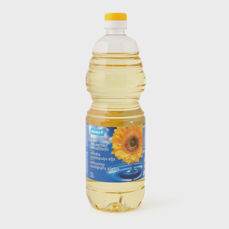 Saulėgrąžų aliejus RIMI, 1l