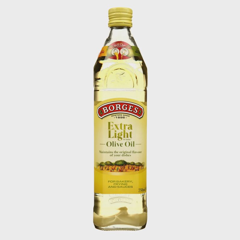 Alyvuogių aliejus BORGES EXTRA LIGHT, 0,75l