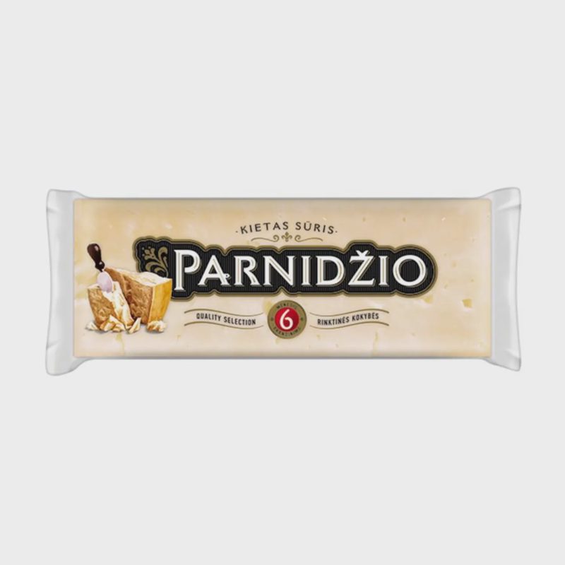 Kietasis sūris PARNIDŽIO, 38% riebumo, 200g