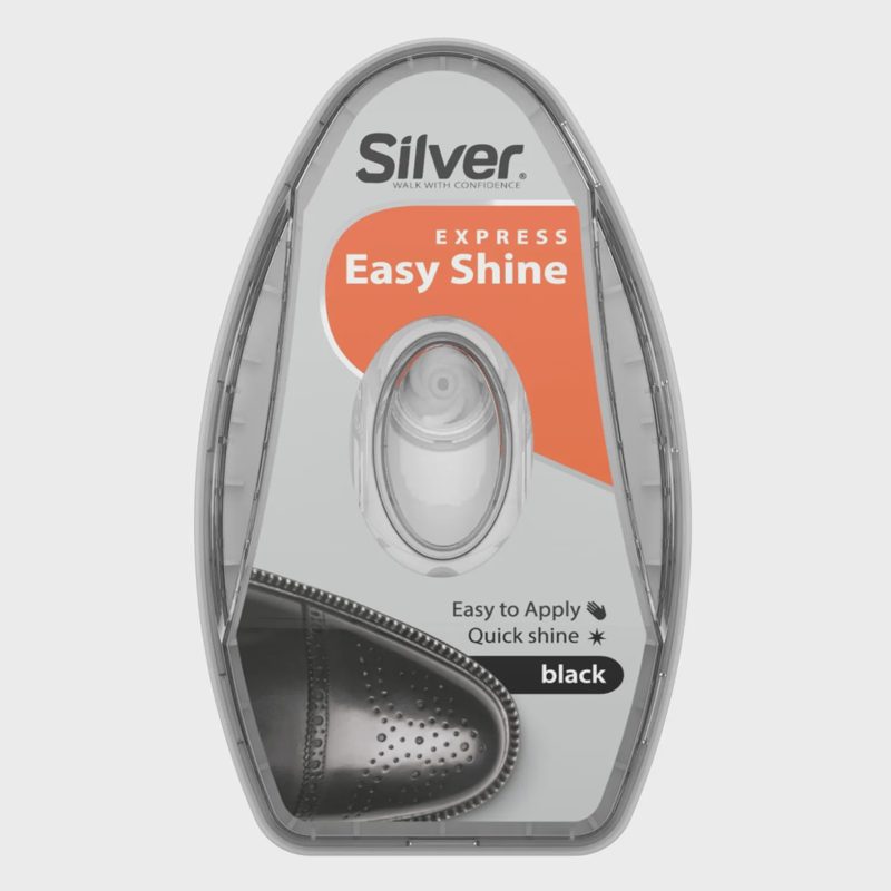 Batų blizgesio kempinėlė SILVER, juoda, 6 ml