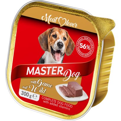 Master Dog alutálka kutyáknak 300 g vaddal