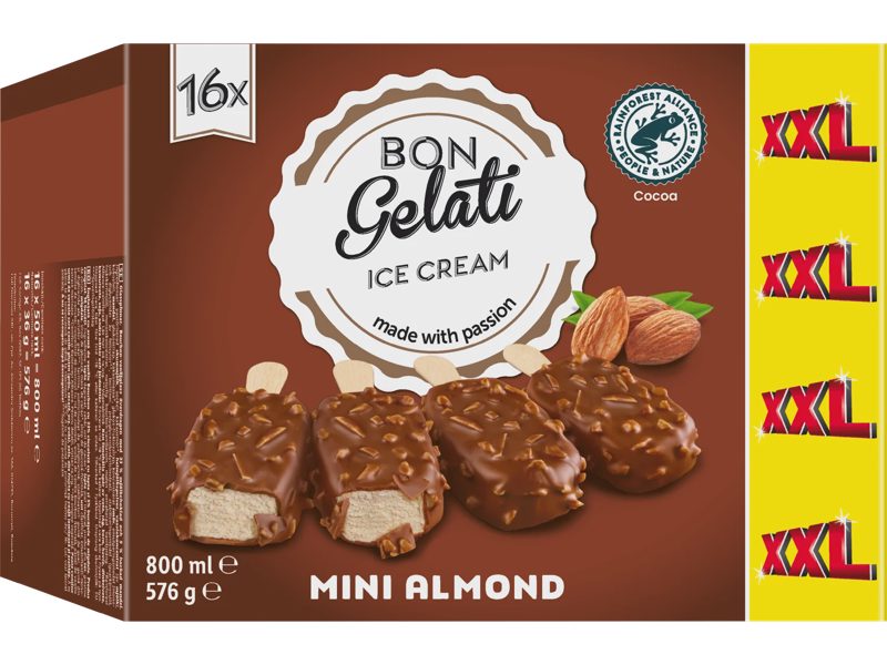 Miniglasspinnar mandel