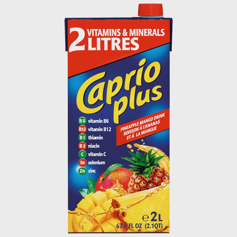 Ananasų ir mangų gėr. CAPRIO PARTY MIX, 2 l