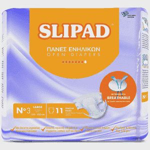 Slipad Πάνες Ενηλίκων Νο 3 Large 11τεμ