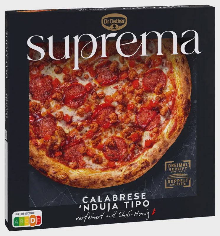 Dr. Oetker Suprema Calabrese Nduja pakastepizza 520 g
